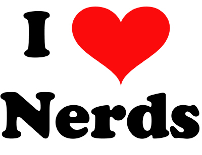 i love nerds bearing
